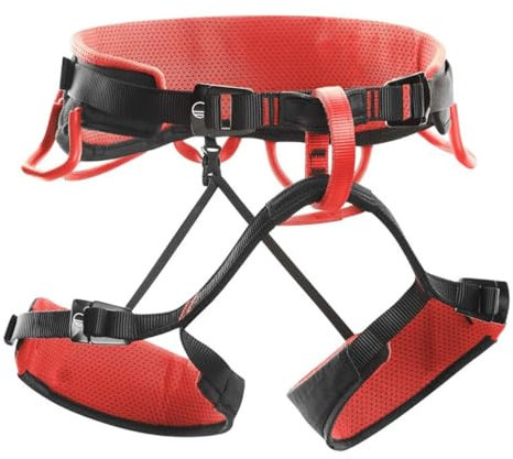 Wild Country Syncro Men’s Rock Climbing Harness - Black/Red - Small/Medium
