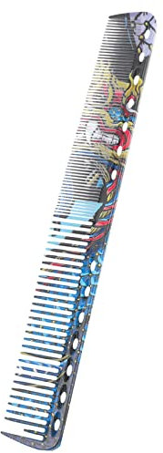 FRCOLOR Haarschneidekamm Friseur Professioneller Carbon Kamm Für Haarstyling Ideal Für Salon Und Zuhause Ergonomisches Design Für Kopfhautpflege