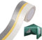 Professional Unsichtbares Wasserdichtes Zelt Reparaturband, 8m*8cm Transparentes Hochleistungsklebeband für PVC-beschichtetes Zelt/Markise/Pavillon/Abdecktuch/Wasserbett/Pool/Poolfolie