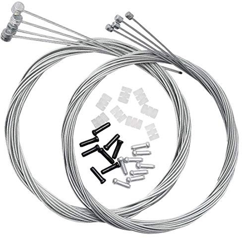 Dymoece Fahrrad Schaltzug, Bremszugset für Shimano SRAM-Mountainbikes und Rennräder