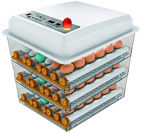 JAEDO Automatic Egg Incubator 150~180 Egg Incubator Digital Automatic Hatcher with Egg Turning for Chickens Ducks Goose Birds