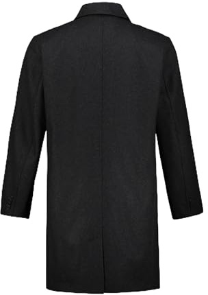 JP 1880 Cappotto idrorepellente in misto lana con colletto da camicia antracite 4XL 795116110-4XL