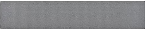 vidaXL Alfombra de Pasillo Entrada Vestíbulo Galería Estera Salón Dormitorio Cocina Oficina Suelo Lavable Antideslizante Gris Oscuro 50x300 cm