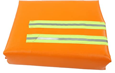 Cape ignifuge, fibre de verre double face en silicone, isolation thermique, couverture ignifuge complète avec bande lumineuse, protection contre l'incendie, sécurité de survie d'urgence, cape à capuch