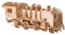 HONMEET 3D Holzpuzzle Dampflok Modellbau Für Erwachsene Und Pädagogisches Interaktives Puzzle Kreative Freizeitbeschäftigung Holzspielzeug Für Spaß Und Lernen