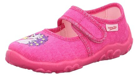 Superfit Mädchen Bonny Hausschuhe, Pink Lila 6300, 31 EU