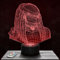 Nachttischlampe - Touch-Nachtlicht Science-Fiction-Film 3D-LED-Lampe Illusion, Geschenkidee Weihnachten Geburtstag Junge und Mädchen Nachttischlampe Kinder- oder Erwachsenenzimmer