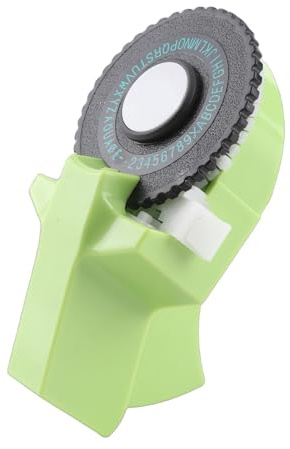 Honio 3D Embossed Label Printer, Easy to Use Embossing Label Maker Machine Mini Handheld Portable with 2 Rolls Tapes for Home (Green)