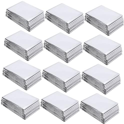 CONGARTENO 12 Hojas Película Reflectante Plateada para Plantas Lámina para Invernadero y Terraza Película Térmica para Cultivo y Protección Jardinería