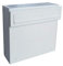 A-050 Zaun Durchwurf Briefkasten in Weiß (RAL 9016) - LETTERBOX24.de