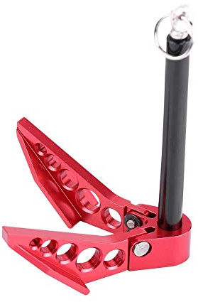 Ancla de Cabrestante Plegable de Metal, Ancla para Winch RC para Crawler 1:10, Accesorio de Truck para Trailwalker, Anclaje de Remolque para Coche Radio Control