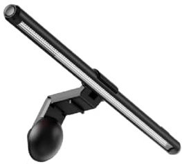 ASUS ROG AURA Monitor Light Bar ALB01, Barra luminosa asimmetrica con 3 differenti modalità, Design Brevettato con Morsetto e Fibbia Magnetica, Compatibilità con Aura Sync e DisplayWidegt Center