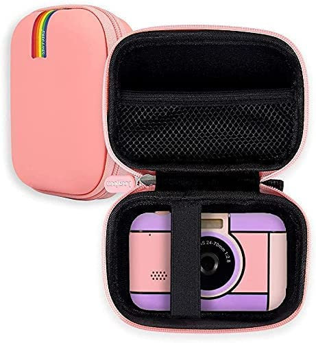 Leayjeen Digital Cameras Case Compatible for Zostuic/Umipyiza/SINEXE/Umipyiza/DPFIHRGO/Umipyiza/Amdeurdi/YLSHGXFC/Bofypoo,Christmas Birthday Gifts for The Kids (case only) Pink