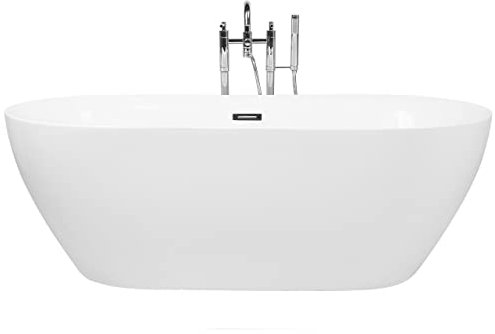 Vasca da Bagno Freestanding 180 cm in Acrilico Bianco