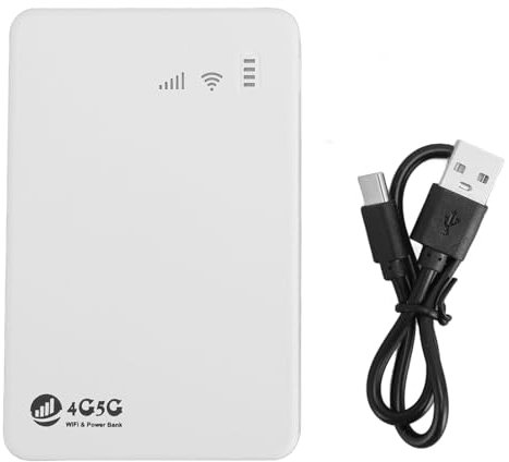 Unlocked 5g Mobile Hotspot,300Mbps 5g Router with Sim Card Slot,4G Portable Modem Router Hotspot