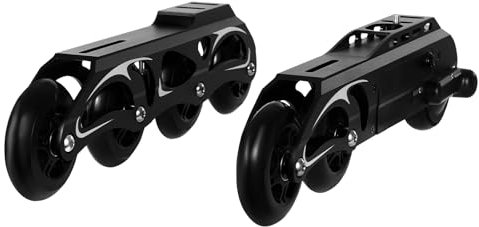 Ruote da skate telecomandate, skateboard elettrico con telecomando, 100 W, portata fino a 80 kg, per il tempo libero e il trasporto