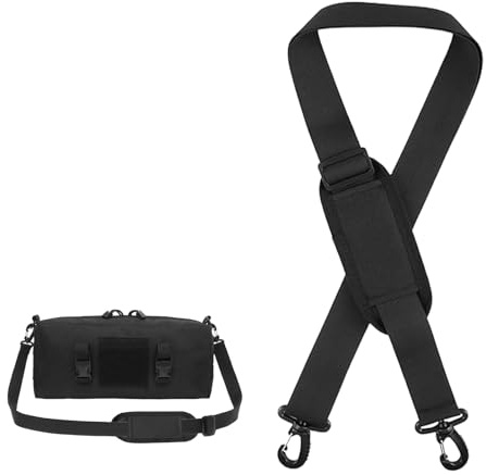 63 Inch Replacement Bag Strap,1 PCS Replacement Shoulder Straps for Bags,Golf Bag Strap,Adjustable Shoulder Strap with Pad,Bag Straps for Crossbody Handbags Laptop Luggage Golf Bag