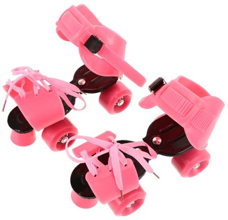 ibasenice Inline-Skates Für Junge Mädchen Mit Rädern Verstellbare Rollschuhe Für Anfänger Geeignet Für Innen Und Außenbereich Bequeme Passform Für Jungen Und Mädchen