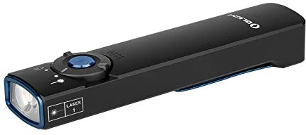 OLIGHT Arkfeld EDC Taschenlampe, 1000 Lumen, wiederaufladbare LED-Taschenlampe mit grünem Strahl und weißem Licht, Arbeit (schwarz, CW: 5700 ~ 6700 K)