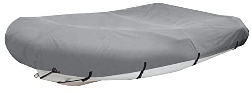 Genikeer Boot Abdeckplane Schlauchboot - Bootspersenning Bootsabdeckung Persenning Schlauchboot Wasserdicht Aus 210D Oxford - Bootsplane Abdeckplane Für V-Rumpf Ruderboot Angelboot Paddelboot Zubehör