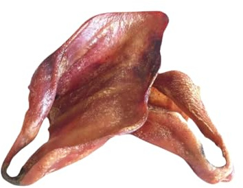 Orecchie di maiale essiccate all'aria di alta qualità | Snack per cani a basso contenuto di grassi | Snack per cani senza cereali | Mastica completamente naturale e croccante per cuccioli felici | 5