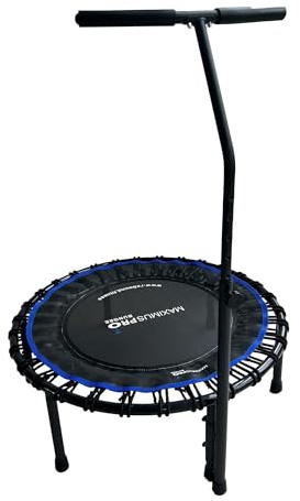 Barra di stabilità regolabile con maniglia a T per modelli Fit Bounce Pro, Fit Bounce Pro XL e Maximus Pro Bungee Rebounder. Non adatto a qualsiasi altra marca di mini trampolino