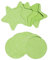 Revolution SKin, Cellulose Facial Sponges, Éponges Nettoyantes Réutilisables pour le Visage, Démaquillent en Douceur, Lot de 10