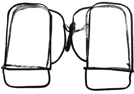 Housse de guidon de vélo, housse de guidon de vélo, housse de guidon de vélo, housse plus chaude pour les magasins de vélo. Cette housse en PVC surdimensionnée protège le guidon de la pluie