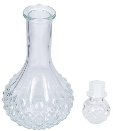 Cabilock Carafe À Vin En Verre De 500 Ml Avec Bouchon Pour La Maison Élégante