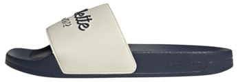 adidas Unisex Adilette Shower Slides, Wonder White / Shadow Navy / Shadow Navy, 39 EU