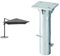 Schneider-Schirme Rhodos Grande Ampelschirm anthrazit ca. 400 x 300 cm & Universal-Bodenplatte