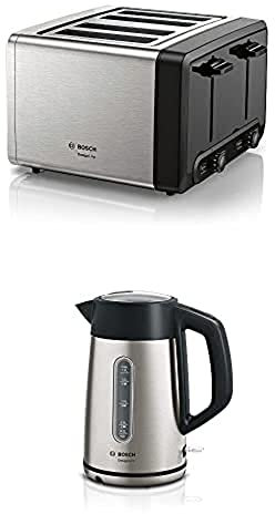 Bosch DesignLine Stainless Steel Toaster with Kettle
