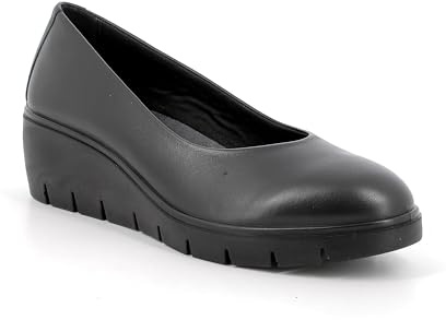 Enval Soft Décolleté Enval Softcon Zeppa in Pelle da Donna Nero