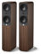 Q Acoustics Santos 5050 - Altoparlante da pavimento in palissandro (singolo altoparlante-ordine due unità), tweeter da 1, sistema stereo per centro di intrattenimento domestico, TV surround e