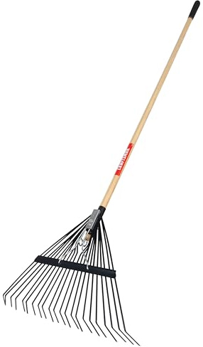 Craftsman 22-Tine Wood Handle Lawn Rake
