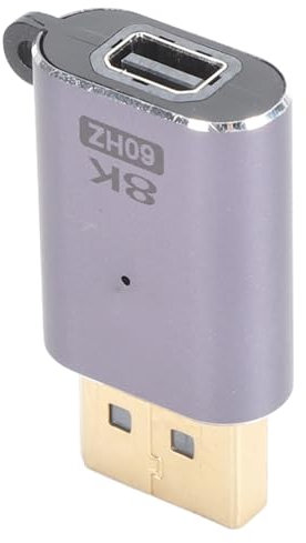 Adattatore da DisplayPort a Mini DisplayPort Adattatore Maschio a Mini Femmina Display LED Confezione da 2 per la Casa