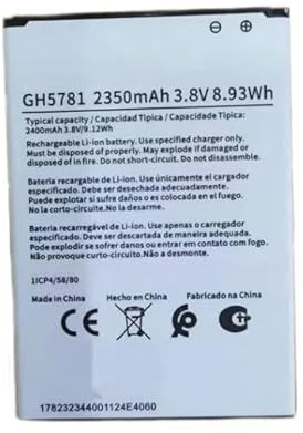 Uniamy GH5781 Replacement Battery Compatible With GH5781 Nokia C2 2nd Edition TA-1452 PHONE 3.8V,2350mAh/8.93Wh