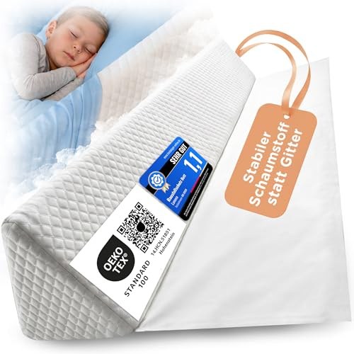 LUNOVA® Rausfallschutz Bett Kinder & Baby - Boxspringbett & Elternbett