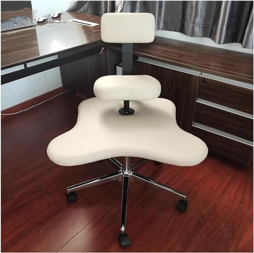 Taburete ergonómico para rodillas con soporte lumbar, diseño ajustable para oficina, meditación y espacios de trabajo con TDAH, adecuado para todas las edades