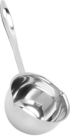 Butterwärmer-Topf, Flacher, Kochtöpfe Töpfe & Pfannen Induktionsboden, Edelstahl, Winziger Topf Zum Aufwärmen von Milch, Öl, Butterschmelzen(150ml)