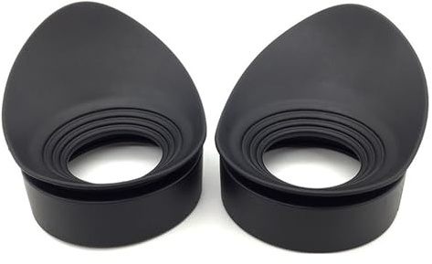 FSLMEIL A Pair of Binoculars Rubber Eye Cups Eye Guards Caps ID 40MM/1.57”Suit for 39mm/1.5“ - 42mm/1.65 Microscope Eyepiece Telescopes Eyecups