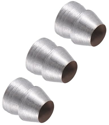 CoCud Coins de Poignée Ronde, Diamètre de 11 mm, Kit de Coins en Acier Au Carbone pour Prévenir La Fissuration Des Manches de Marteau - (Applications : pour Hache), 3 Pièces