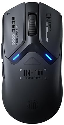 INPHIC IN10P Lightweight Wireless Gaming Mouse, Tri-Mode Wireless Mouse