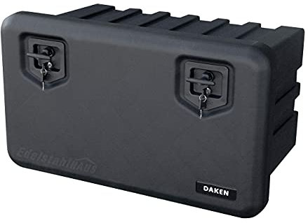 Truck Storage Box 858 x 522 x 500 mm Plastic 134 Litres Drawbar Box Daken A130