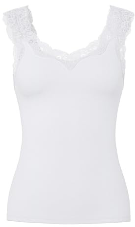 PIECES Damer Pcbarbera Lace Noos Bc Top | Ärmlös topp
