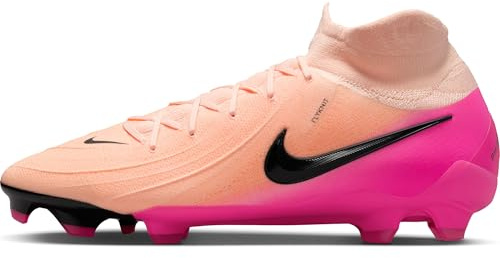 NIKE Phantom Luna 2 Academy, Sneaker Hombre, Crimson Tint/Black/Pink Blast, 44 EU