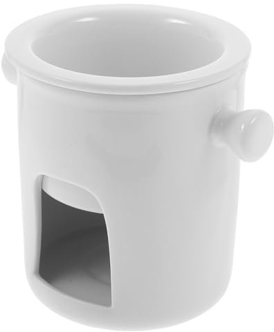 Garneck Set per Fonduta con Bruciatore per Lumini E Burro E Formaggio per Cucina E Esterno