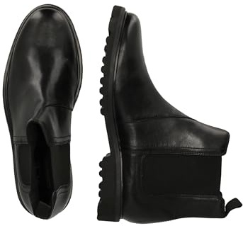Clarks Berwick Easy Mens Black Leather, 6