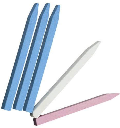 SEWACC 5pezzi Limette per Unghie Pietra Pomice per Cuticole Attrezzatura per Manicure e Pedicure Buffer per Unghie Naturali e Gel UV Strumenti per Levigatura e Lucidatura