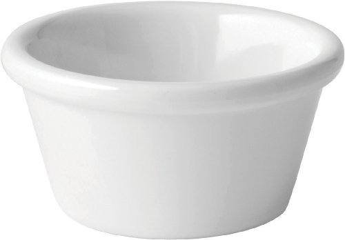 Plain White Ramekin 2oz / 60ml - Case of 12 - Melamine Ramekins